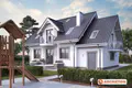 Проект коттеджа Алёна Рекс - зеркальное отражение